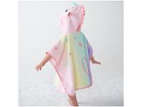 Toalha de Banho Infantil Buba 100% Algodão Poncho Unicórnio Pink - 6