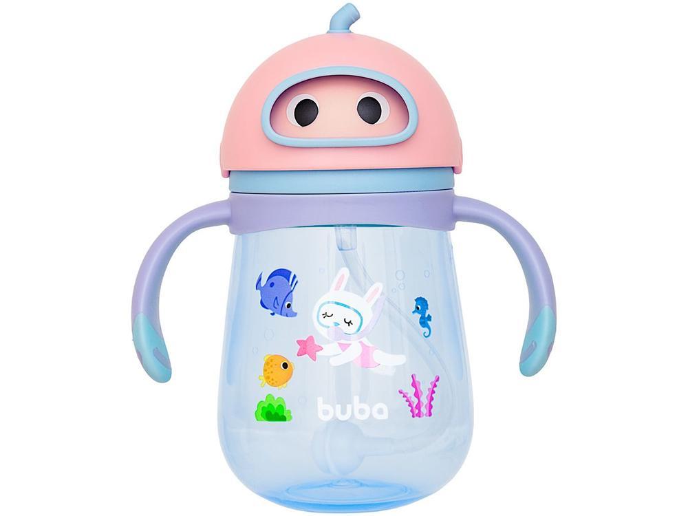 Copo Infantil com Canudo 300ml Buba Mergulho - 1