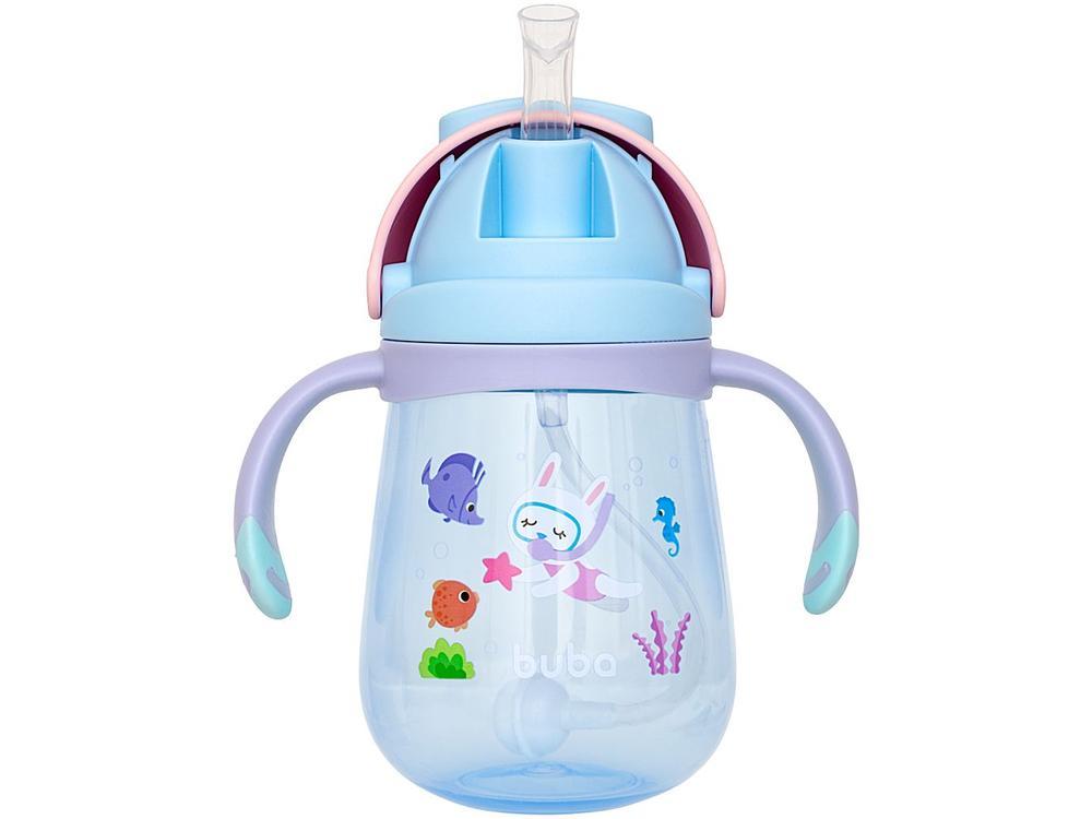 Copo Infantil com Canudo 300ml Buba Mergulho - 4