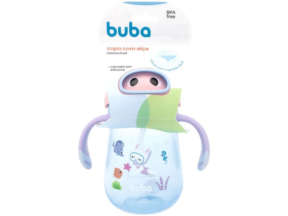 Copo Infantil com Canudo 300ml Buba Mergulho - 9