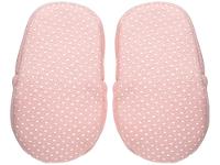 Pantufa Infantil de Algodão Sapatilha Urso Rosa Antiderrapante