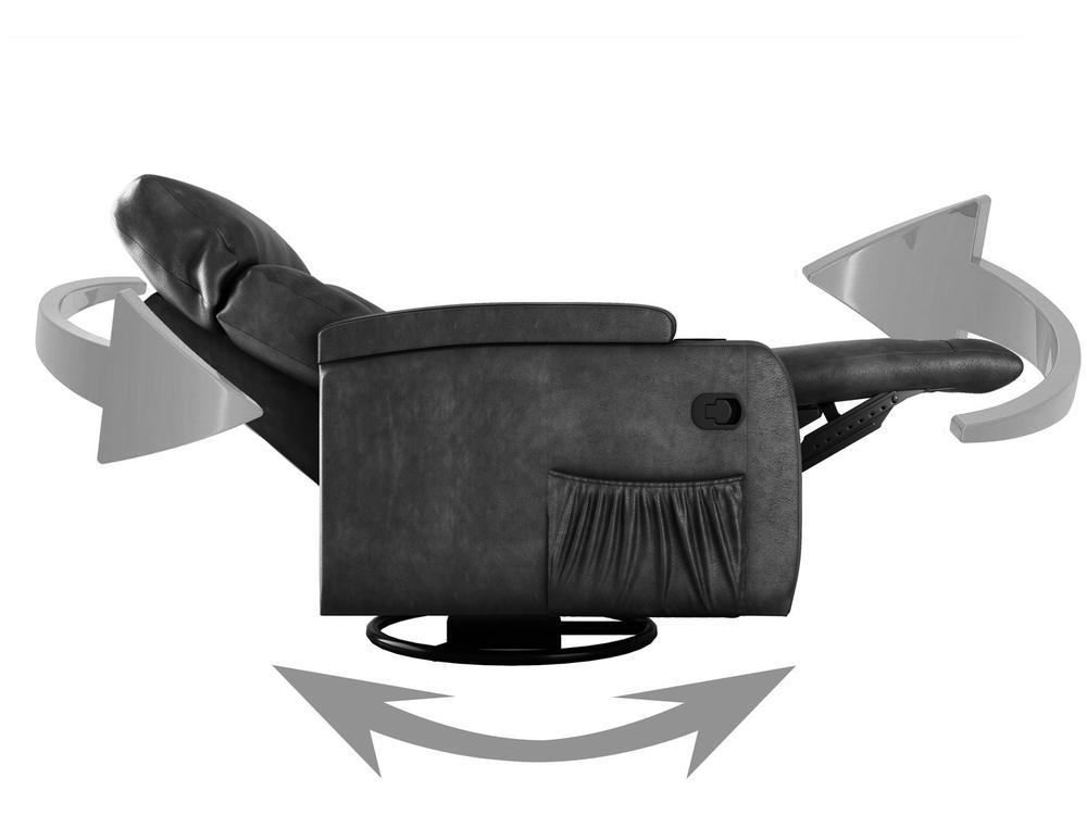 Poltrona Reclinável Moderno 2 Posições Matrix Commander - 4