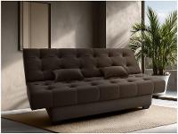 Sofá-cama 3 Lugares Casal Reclinável Veludo Matrix Laila - 1