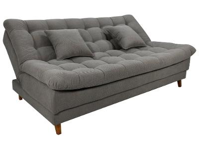 Sofá-cama 3 Lugares Casal Reclinável Veludo Matrix Duda