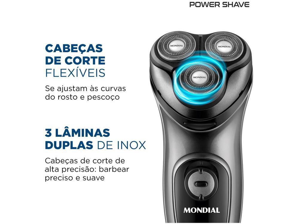 Barbeador Elétrico Mondial Power Shave BE-02 - 4