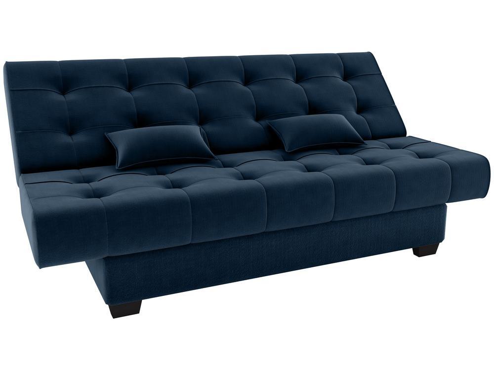 Sofá-cama 3 Lugares Casal Reclinável Veludo Matrix Laila - 4