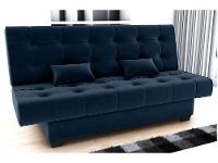 Sofá-cama 3 Lugares Casal Reclinável Veludo Matrix Laila - 1