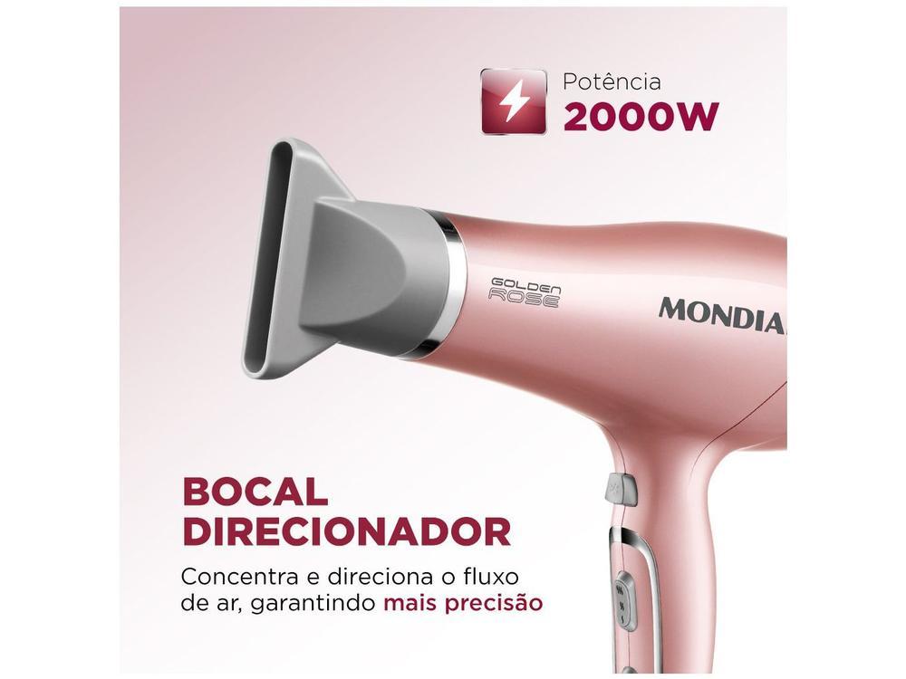 Secador de Cabelo Mondial Tourmaline Ion Golden - 11