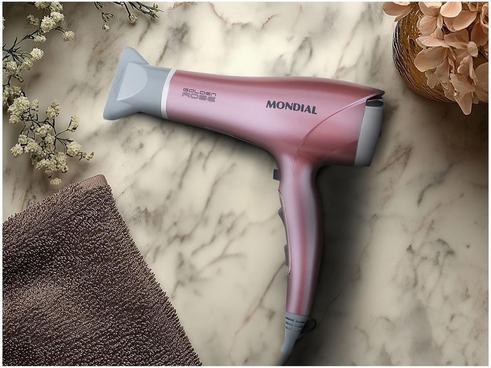 Secador de Cabelo Mondial Tourmaline Ion Golden - 4