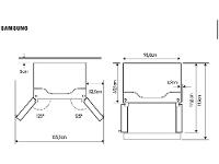 Geladeira/Refrigerador Samsung Smart Frost Free Inox French Door Preto 564L com Dispenser de Água e Gelo RF27CG591 - 6