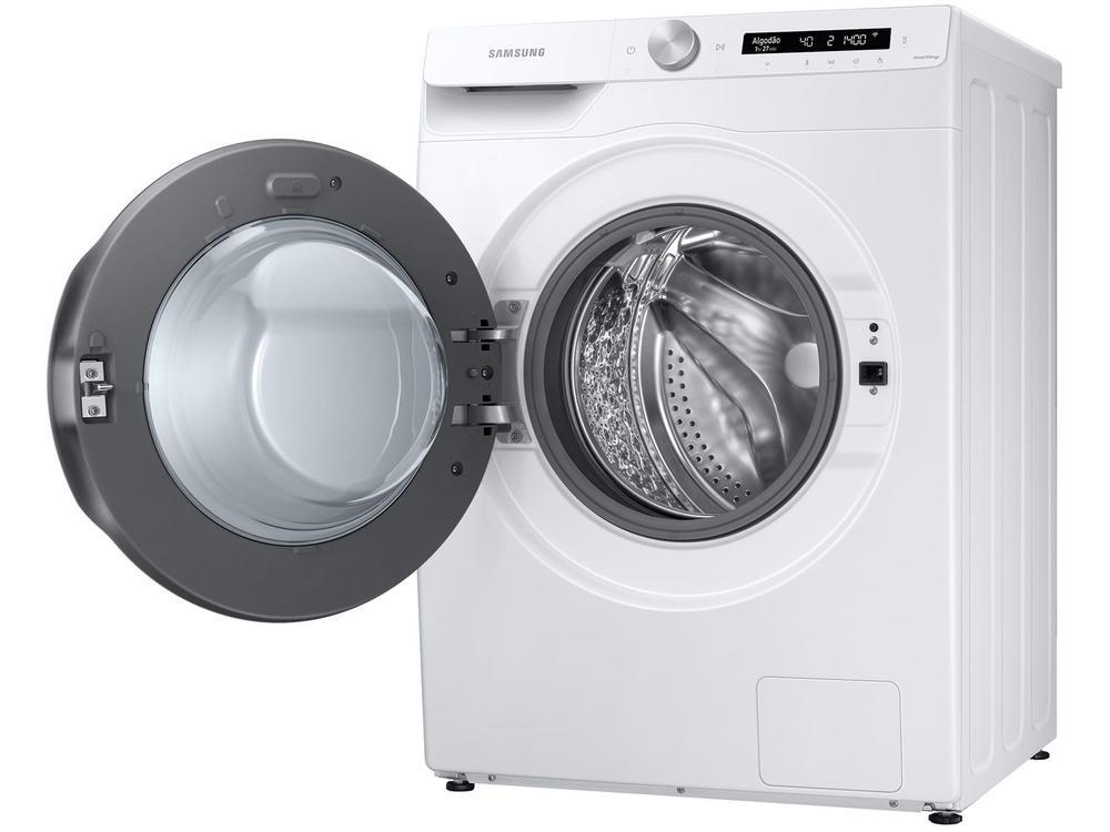 Lava e Seca Smart Samsung WD13T 13kg Digital Inverter 3 em 1 Água Quente e Fria Branca - 9