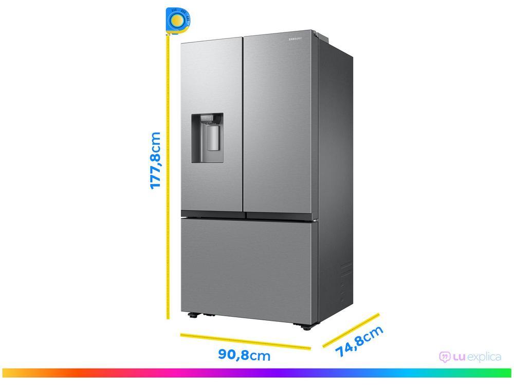 Geladeira/Refrigerador Samsung Smart Frost Free French Door 576L com Dispenser de Água e Gelo RF27CG5410SR/BZ - 5