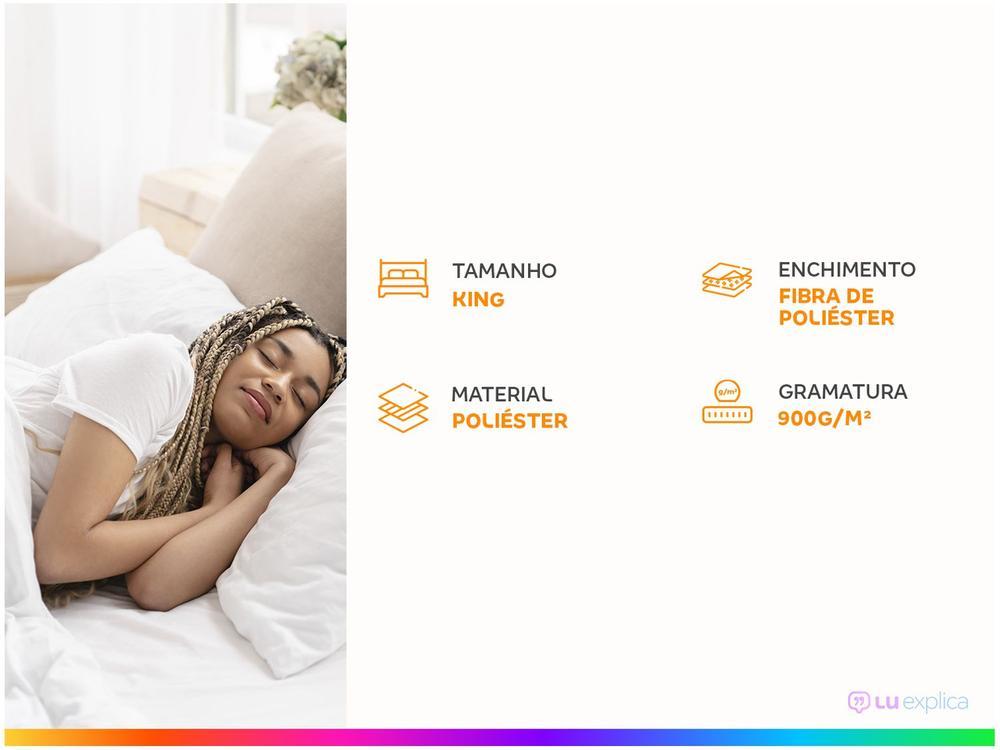 Pillow Top King Fibra de Poliéster 900g/m² Jolitex D8.2707004.G5145 - 2