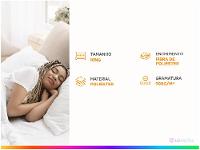 Pillow Top King Fibra de Poliéster 900g/m² Jolitex D8.2707004.G5145 - 2