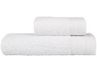 Jogo de Toalhas de Banho Atlântica 100% Algodão Lagos nos Filmes Off White 2 Peças - 1