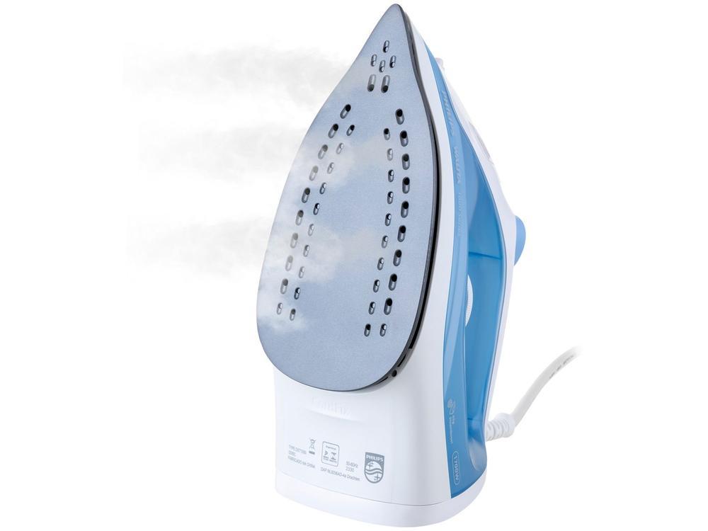 Ferro de Passar Roupa a Vapor Philips Walita 1000 Series DST1050/20 Branco e Azul - 5