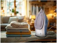 Ferro de Passar Roupa a Vapor Philips Walita 1000 Series DST1050/20 Branco e Azul - 3