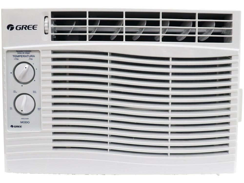 Ar-condicionado Janela Gree 7.000 BTUs Frio GJC07BV-A6N - 1