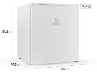 Frigobar Electrolux 47L Branco Efficient com Controle de Temperatura EM50