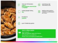 Air Fryer Mondial Forno Oven AFON-12L-FB Preta 12L - 2