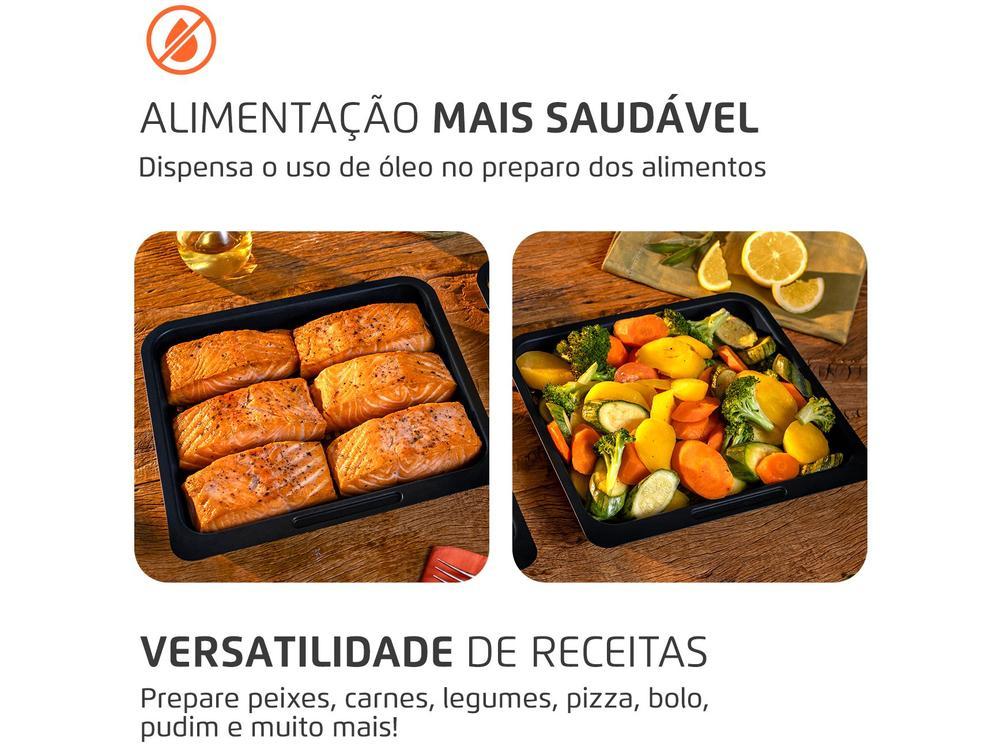 Air Fryer Mondial Forno Oven AFON-12L-FB Preta 12L - 16