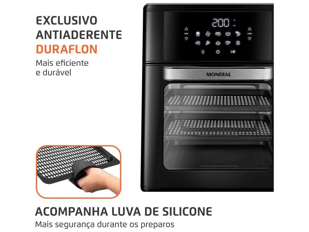 Air Fryer Mondial Forno Oven AFON-12L-FB Preta 12L - 23