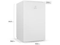 Frigobar Electrolux 122L Branco Efficient com Controle de Temperatura EM120