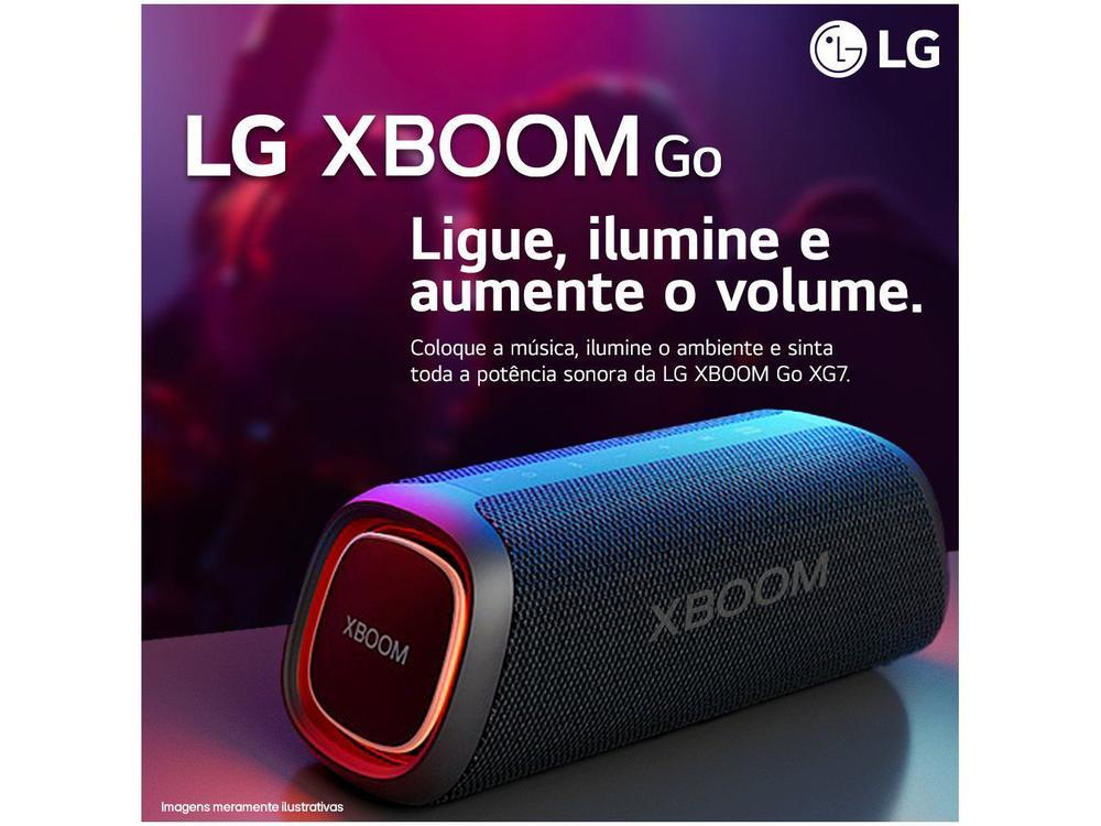 Caixa de Som LG XBOOM Go XG7S Bluetooth - 5