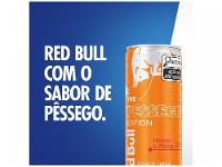 Bebida Energética Red Bull Morango e Pêssego 250ml 4 Unidades - 14