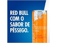 Bebida Energética Red Bull Morango e Pêssego 250ml 4 Unidades - 6