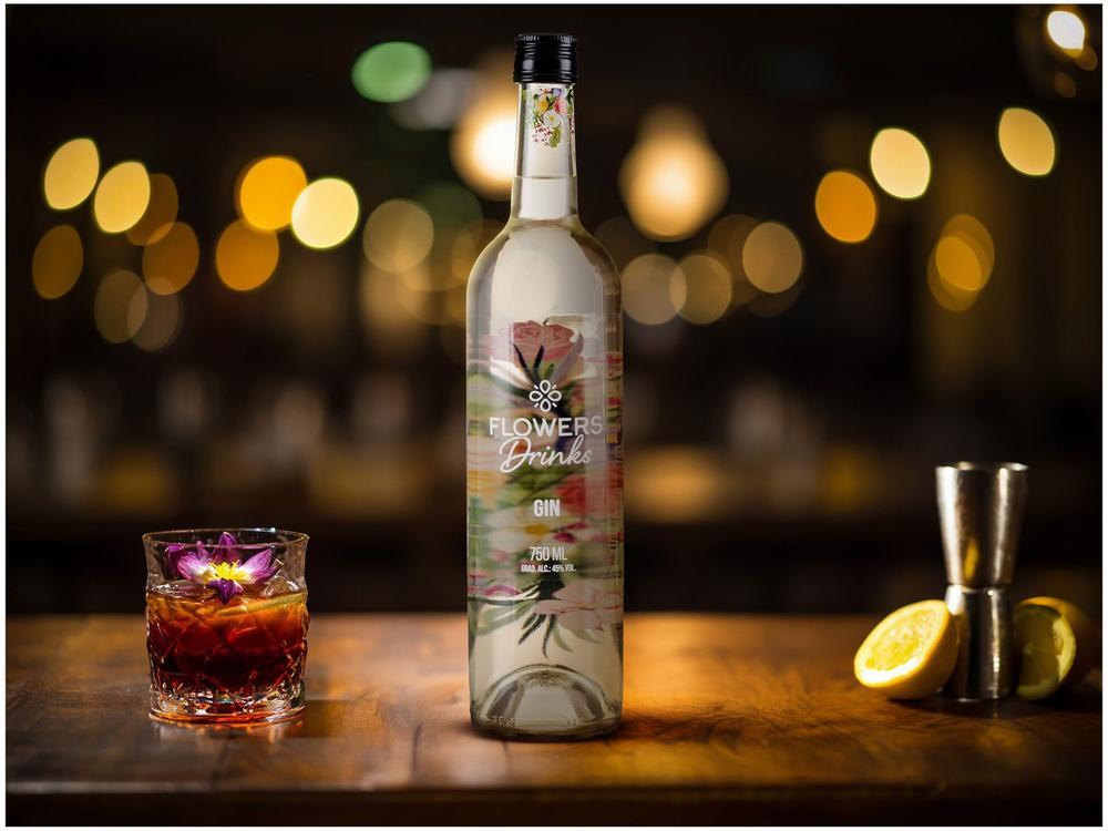 Gin Flowers Drinks 750ml - 4
