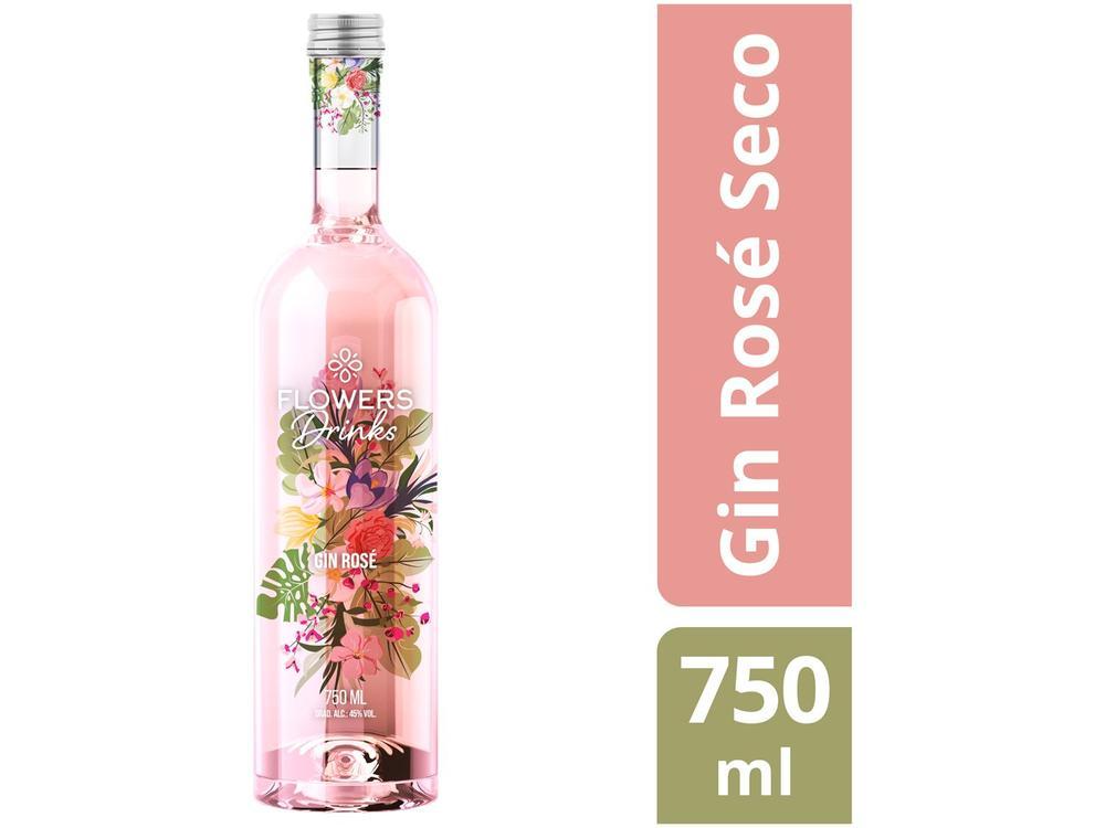 Gin Flowers Drinks Rosé 750ml - 2