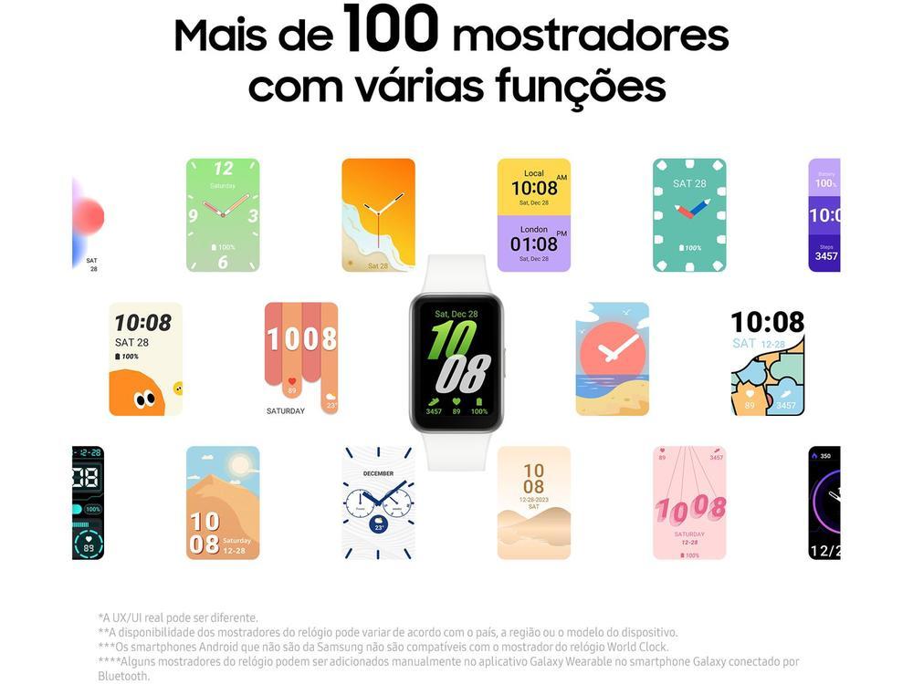 Smartband Samsung Galaxy Fit3 Prata - 9