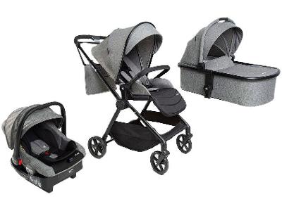 Carrinho de Bebê com moisés e Bebê Conforto 5 em 1 Safety 1st