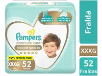 Fralda Pampers Premium Care Jumbo XXXG 19kg 52 Unidades - 2