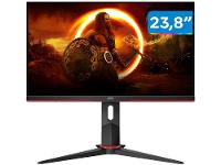 Monitor Gamer AOC 23,8" Full HD HDMI 165Hz 1ms 24G2S/BK com Ajuste de Altura - 17