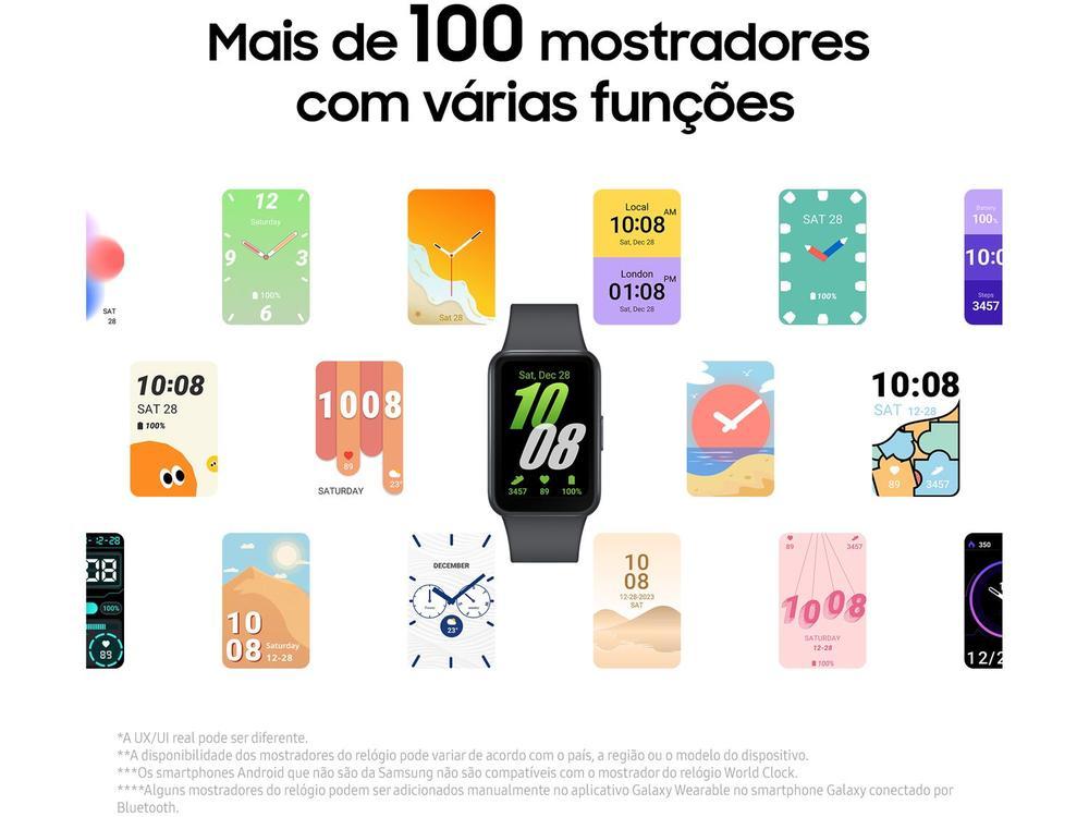 Smartband Samsung Galaxy Fit3 Grafite - 9