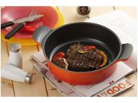 Jogo de Panelas Neoflam Revestimento Cerâmico de Alumínio Laranja 5 Peças Venn - 9