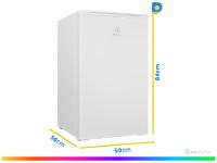 Frigobar Electrolux 122L Branco Efficient com Controle de Temperatura EM120 - 13