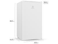 Frigobar Electrolux 90L Branco Efficient com Controle de Temperatura EM90