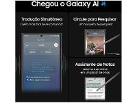 Smartphone Samsung Galaxy S24 Ultra 6,8" Galaxy AI 512GB Titânio Cinza 5G 12GB RAM Câm. Quádrupla 200MP + Selfie 12MP Bateria 5000mAh Dual Chip - 3