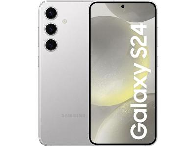 Smartphone Samsung Galaxy S24 6,2" Galaxy AI 128GB Cinza 5G 8GB RAM Câm. Tripla 50MP + Selfie 12MP Bateria 4000mAh Dual Chip