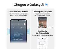 Smartphone Samsung Galaxy S24 6,2" Galaxy AI 128GB Cinza 5G 8GB RAM Câm. Tripla 50MP + Selfie 12MP Bateria 4000mAh Dual Chip - 3