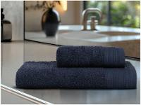 Jogo de Toalhas Banhão Atlântica Sofisticata Lagos Petróleo 2 Peças