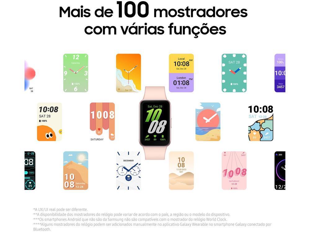 Smartband Samsung Galaxy Fit3 Rosé - 9