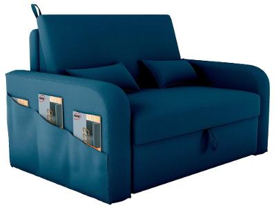 Sofá-cama 2 Lugares Casal Veludo Matrix Lady Dai