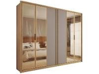 Guarda-roupa Casal 6 Portas 4 Gavetas Caemmun Cristal - 1