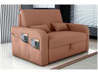 Sofá-cama 2 Lugares Casal Veludo Matrix Lady Dai - 1