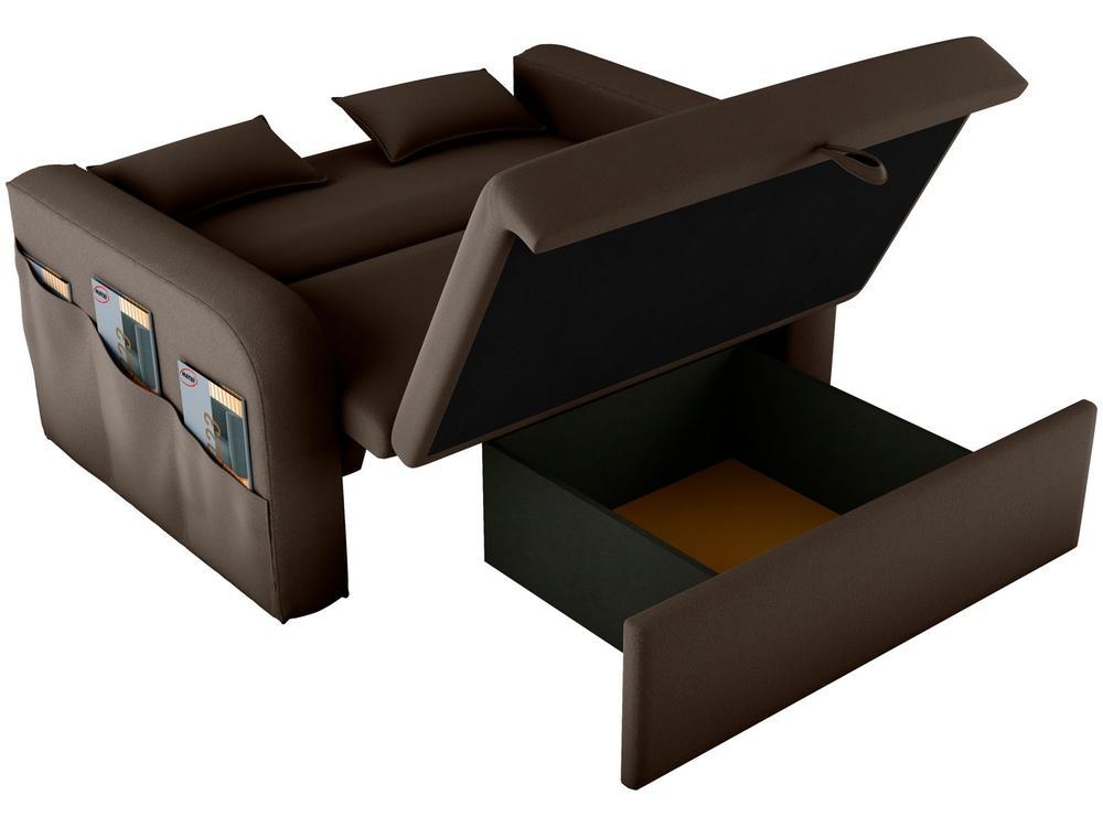 Sofá-cama 2 Lugares Casal Veludo Matrix Lady Dai - 4