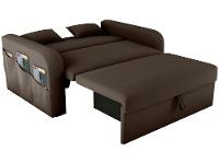 Sofá-cama 2 Lugares Casal Veludo Matrix Lady Dai - 5